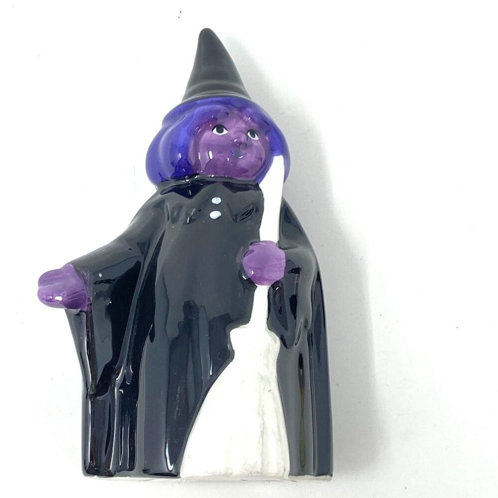 Target Small Ceramic Witch Figural Broomstick Hyde and EEK! Boutique™ As Is - Picture 6 of 8
